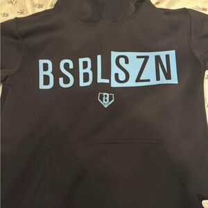 BSBLSZN Black Hoodie for Kids